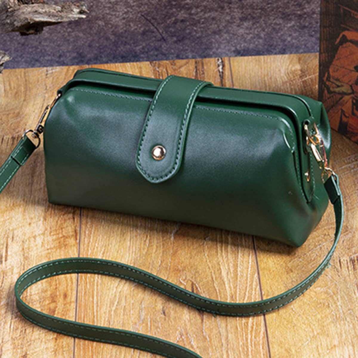 WOMEN TANNED SHOULDER BAG_CWAB0562