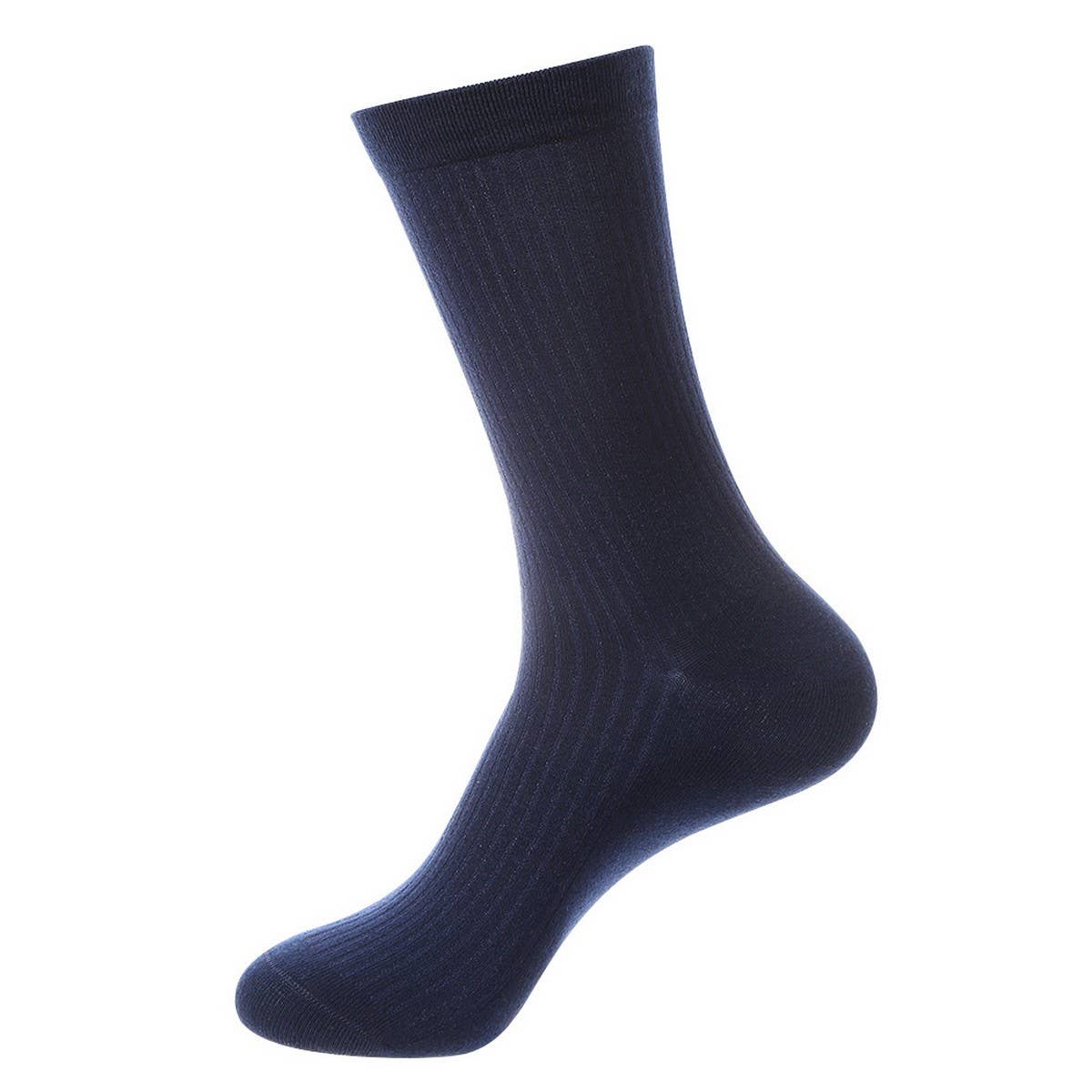 MEN'S CASUAL SOLID COLOR MID-CALF SOCKS