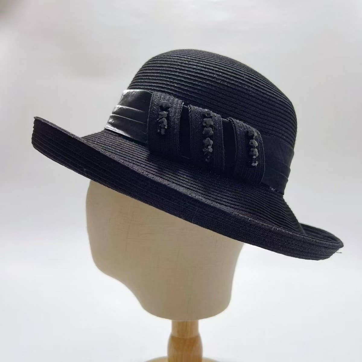 Summer outdoor sun protection straw hat_CWAH3495