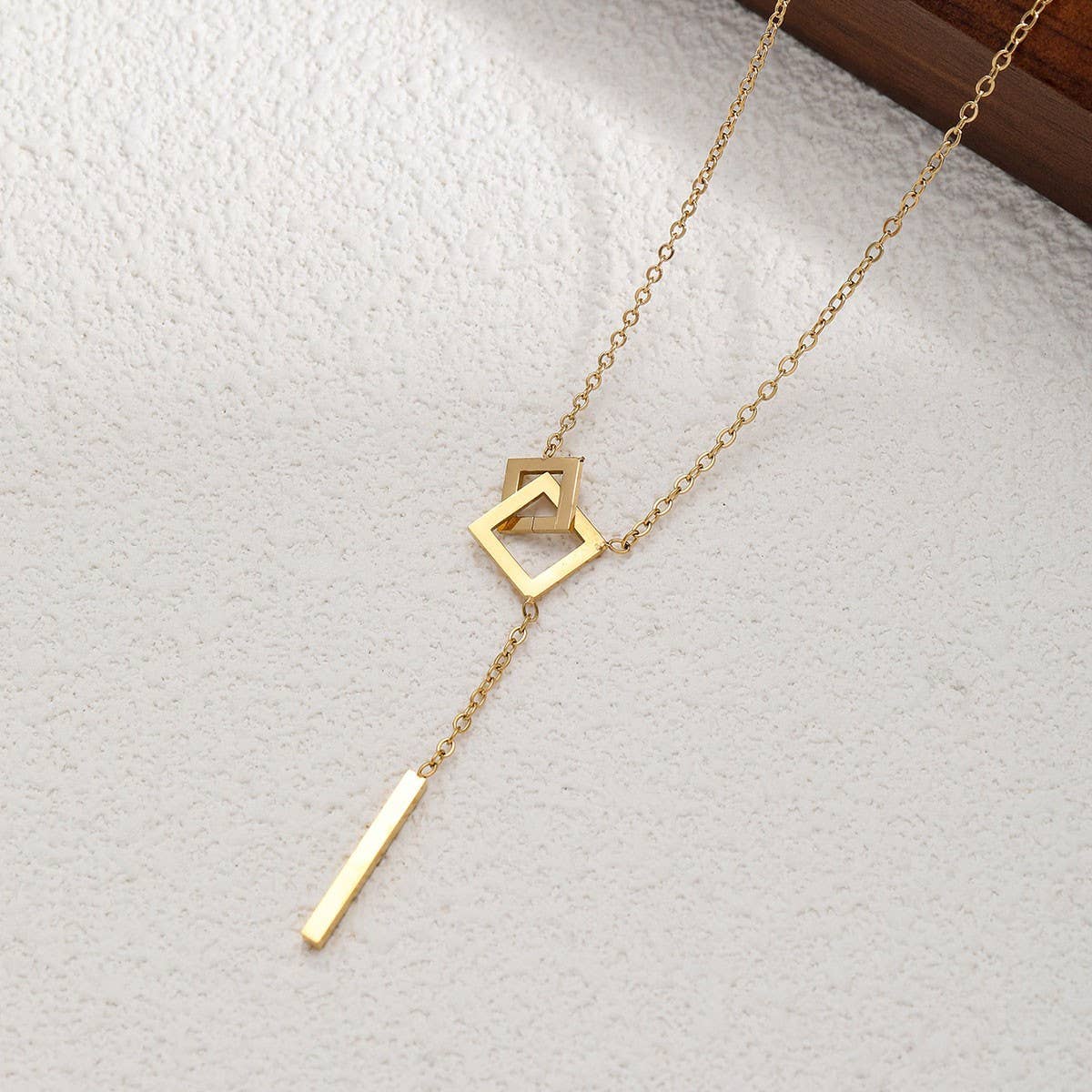 NICHE DESIGN TITANIUM STEEL NON-FADING NECKLACE_CWMM3576