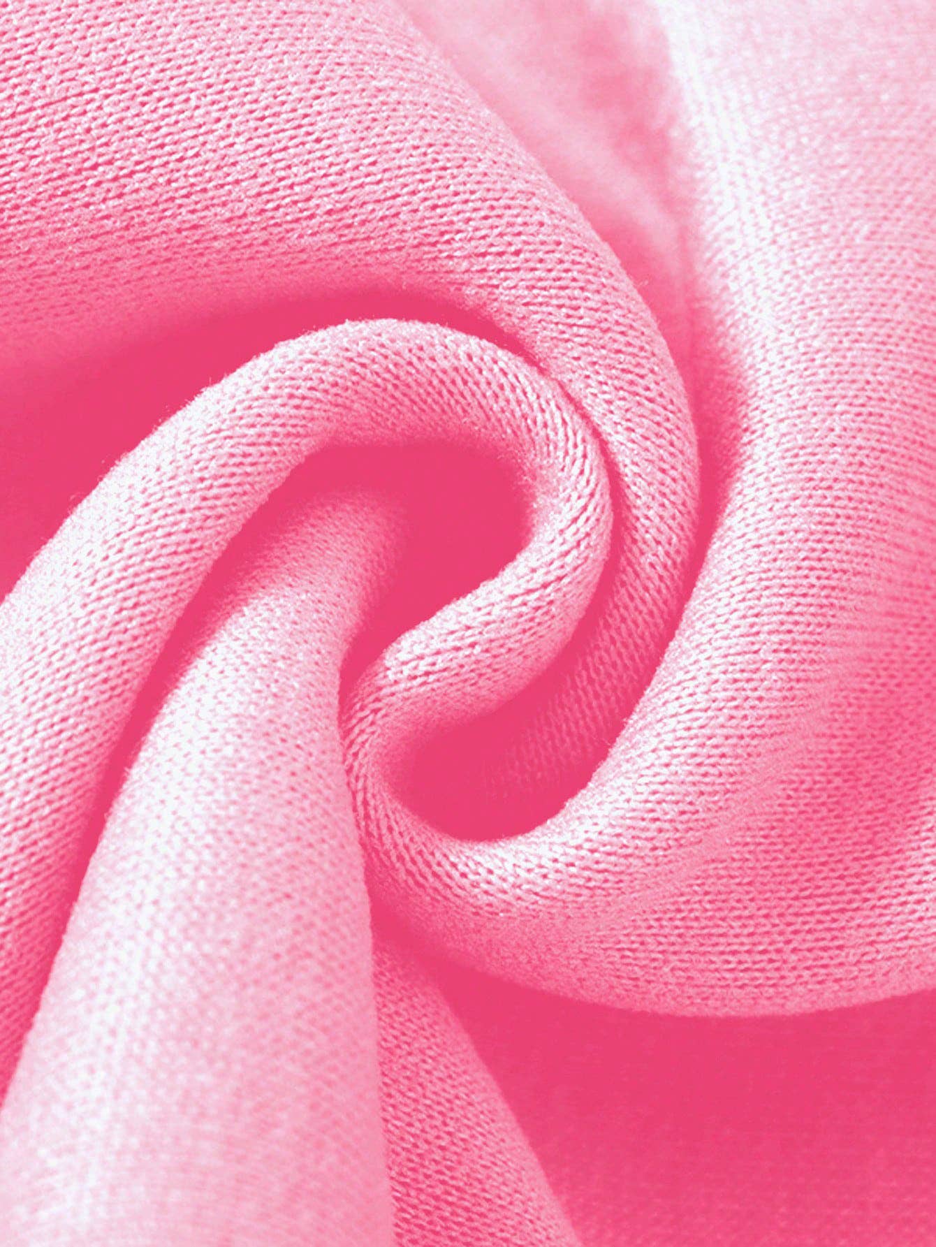 ELASTIC-WAISTED COLOR-MATCHED WIDE-LEG PANTS