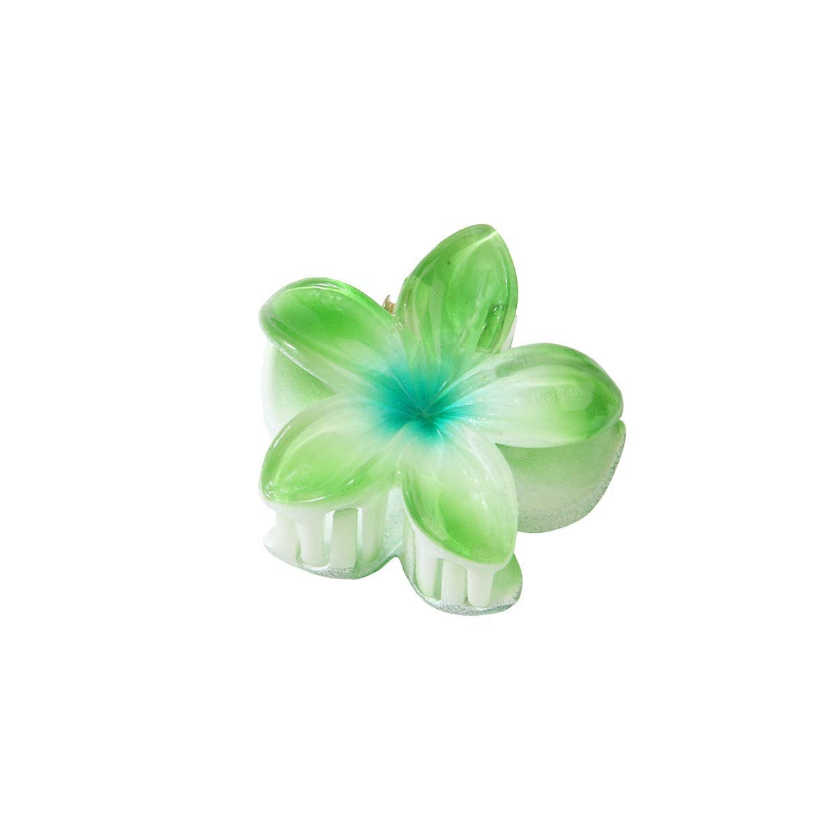 Candy Color Plumeria Hair Claw, Sweet Floral Clip_CWMM4985