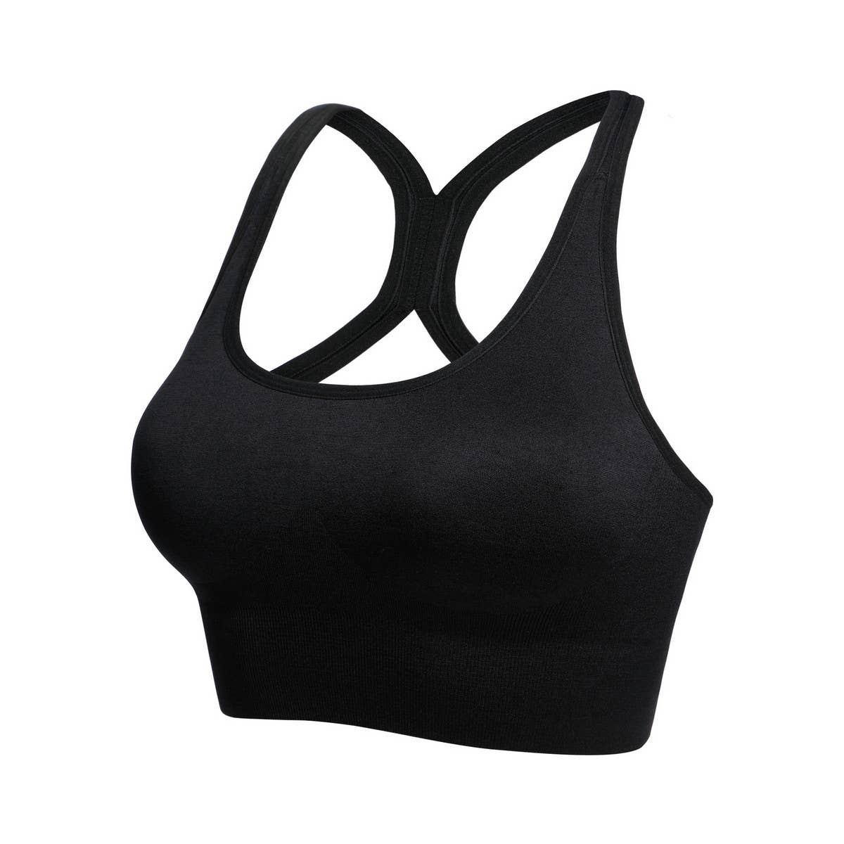 SEAMLESS LARGE SIZE HOLLOW BACK SPORTS BRA