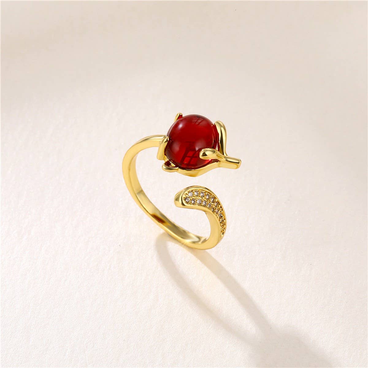 FASHIONABLE, SIMPLE AND VERSATILE ADJUSTABLE RING