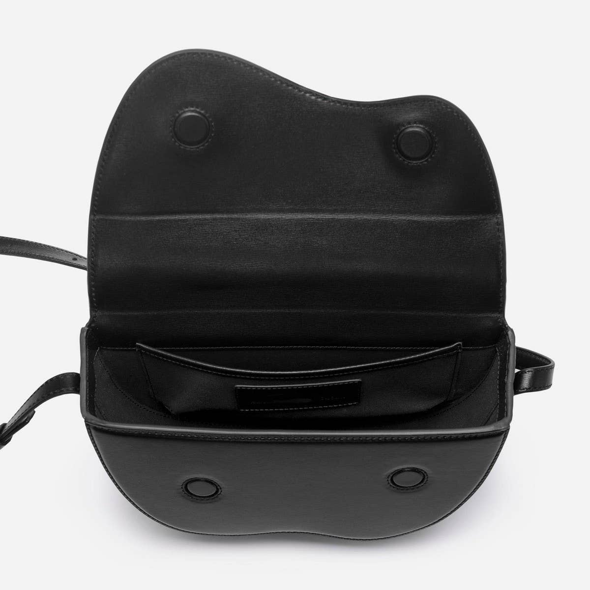 SEMI-CIRCULAR CONTRASTING SHOULDER CROSSBODY BAG_CWAB1931