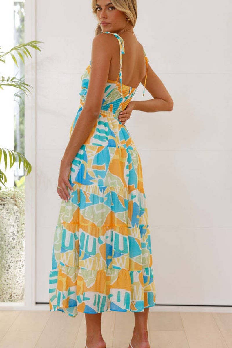 CWDMD5548_FLORAL SPAGHETTI STRAP MAXI DRESS