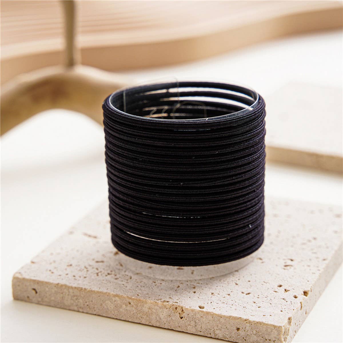 BLACK COFFEE COLOR SET HAIR TIES_CWAHA0332