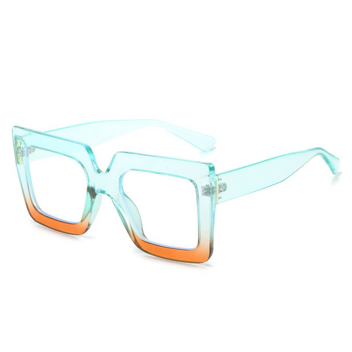 TORTOISESHELL SQUARE FRAME FASHION GLASSES