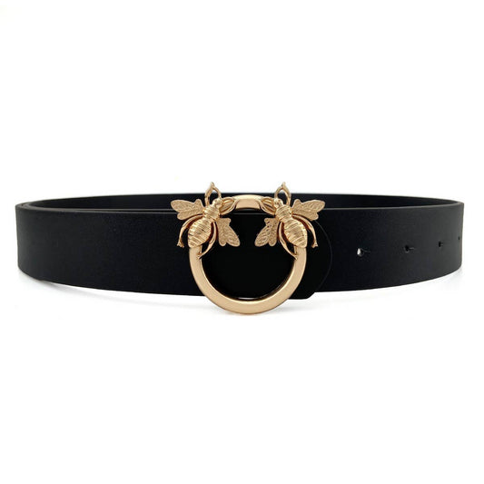 WOMEN FASHION RETRO BEES BUCKLE BELT_CWABE0151