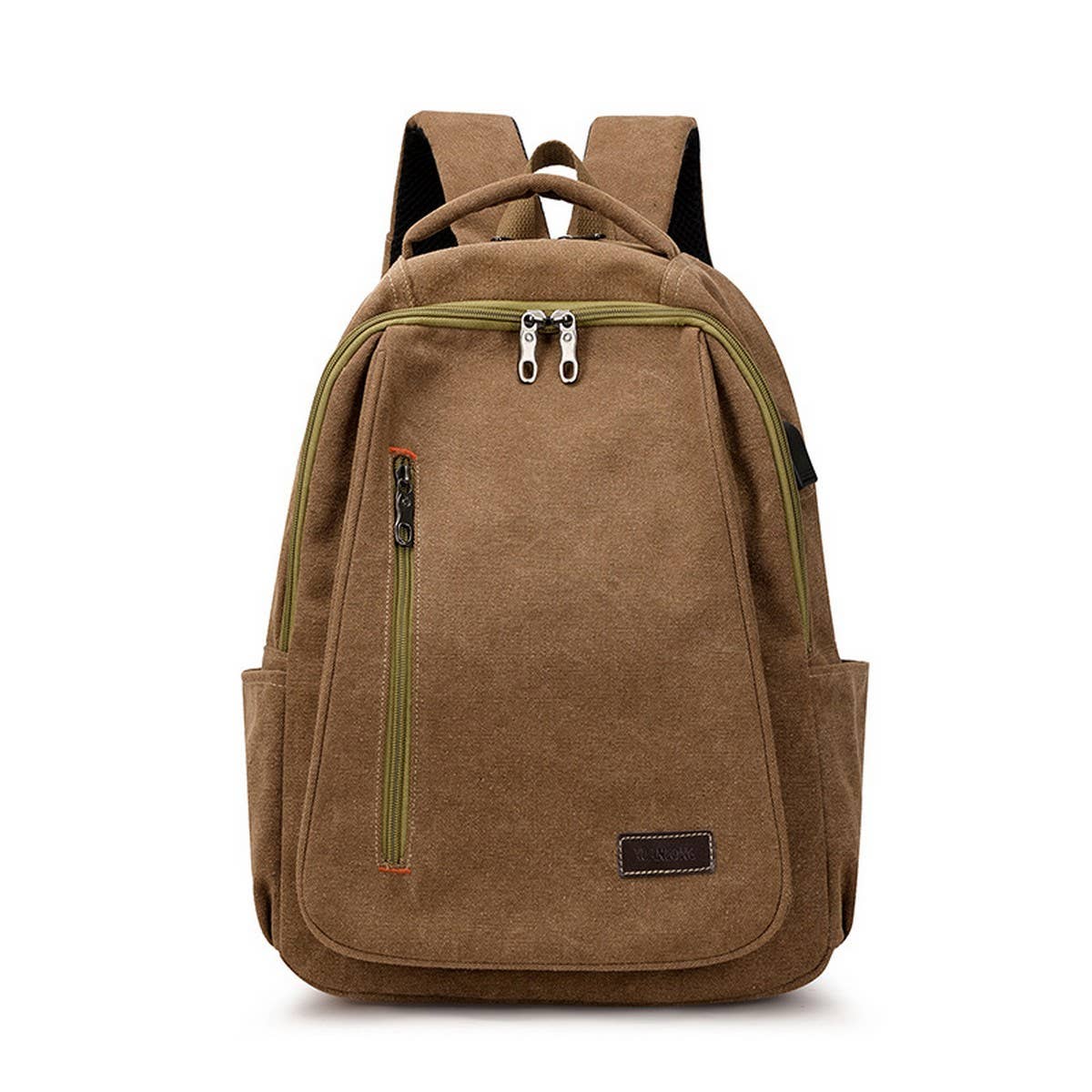 SIMPLE VERSATILE CANVAS BACKPACK,LAPTOP BAG_CWAB2201
