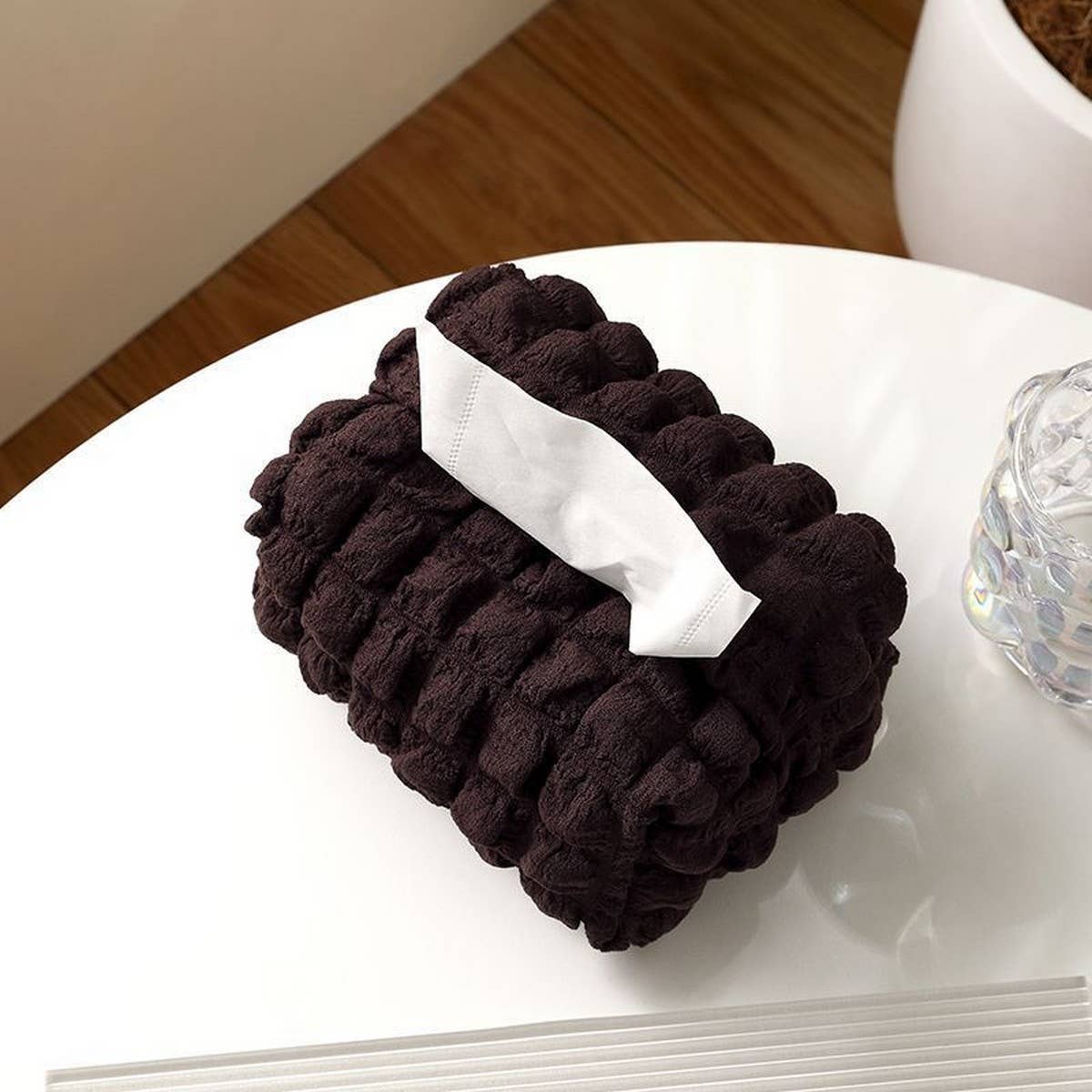 DOUBLE-LAYER FABRIC HIGH-VALUE COTTON TISSUE BOX