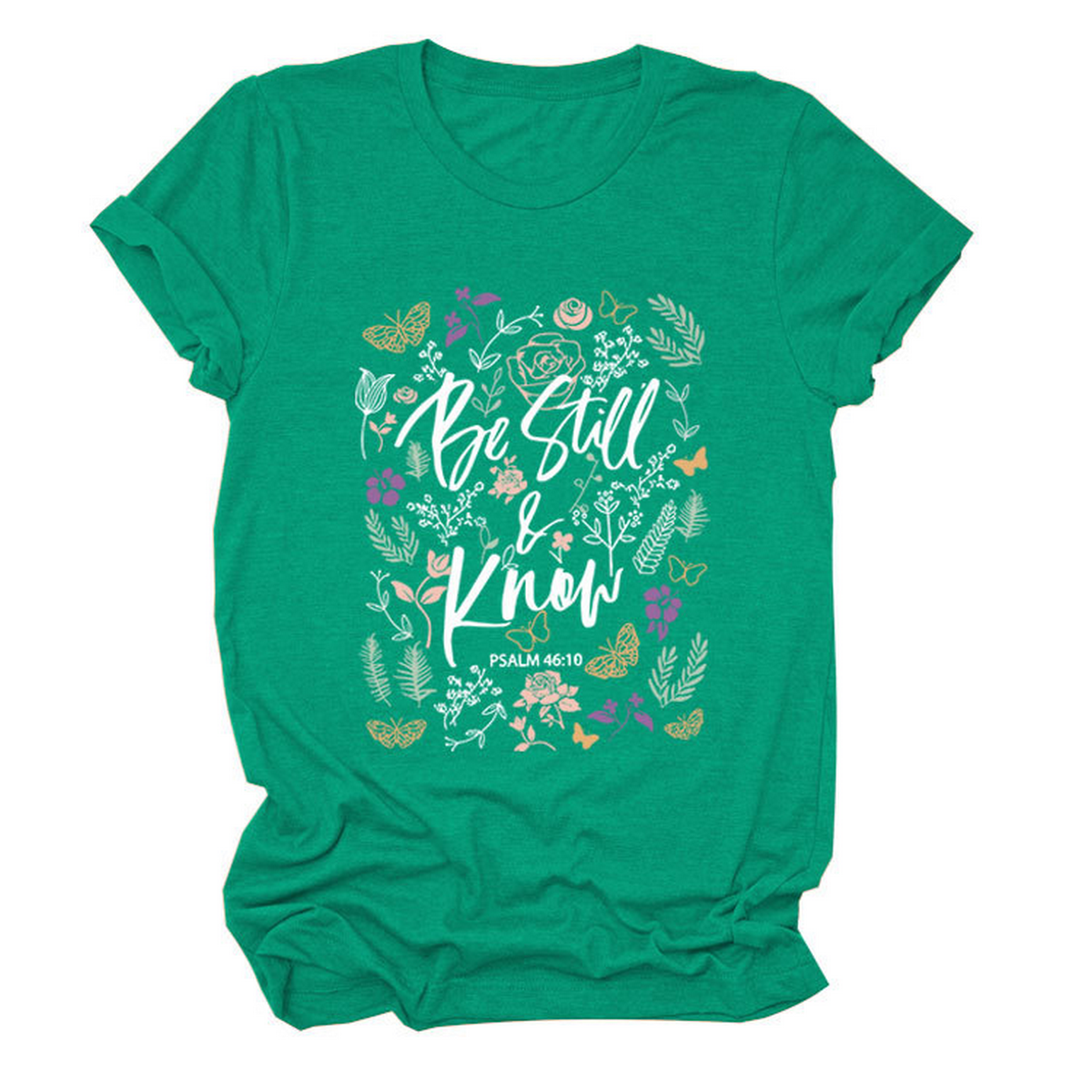 Women??¢s Faith Tee, Be Still and Know_CWTTS1480