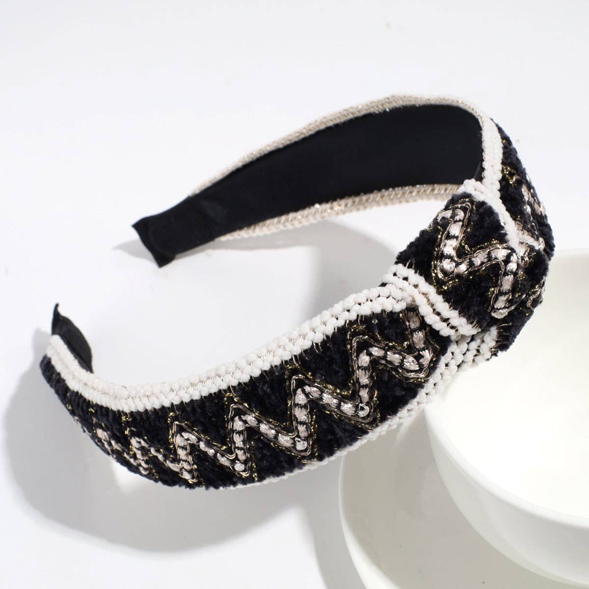 VINTAGE WIDE KNOTTED HEADBAND