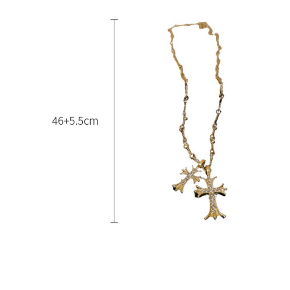 TEMPERAMENT CROSS NECKLACE