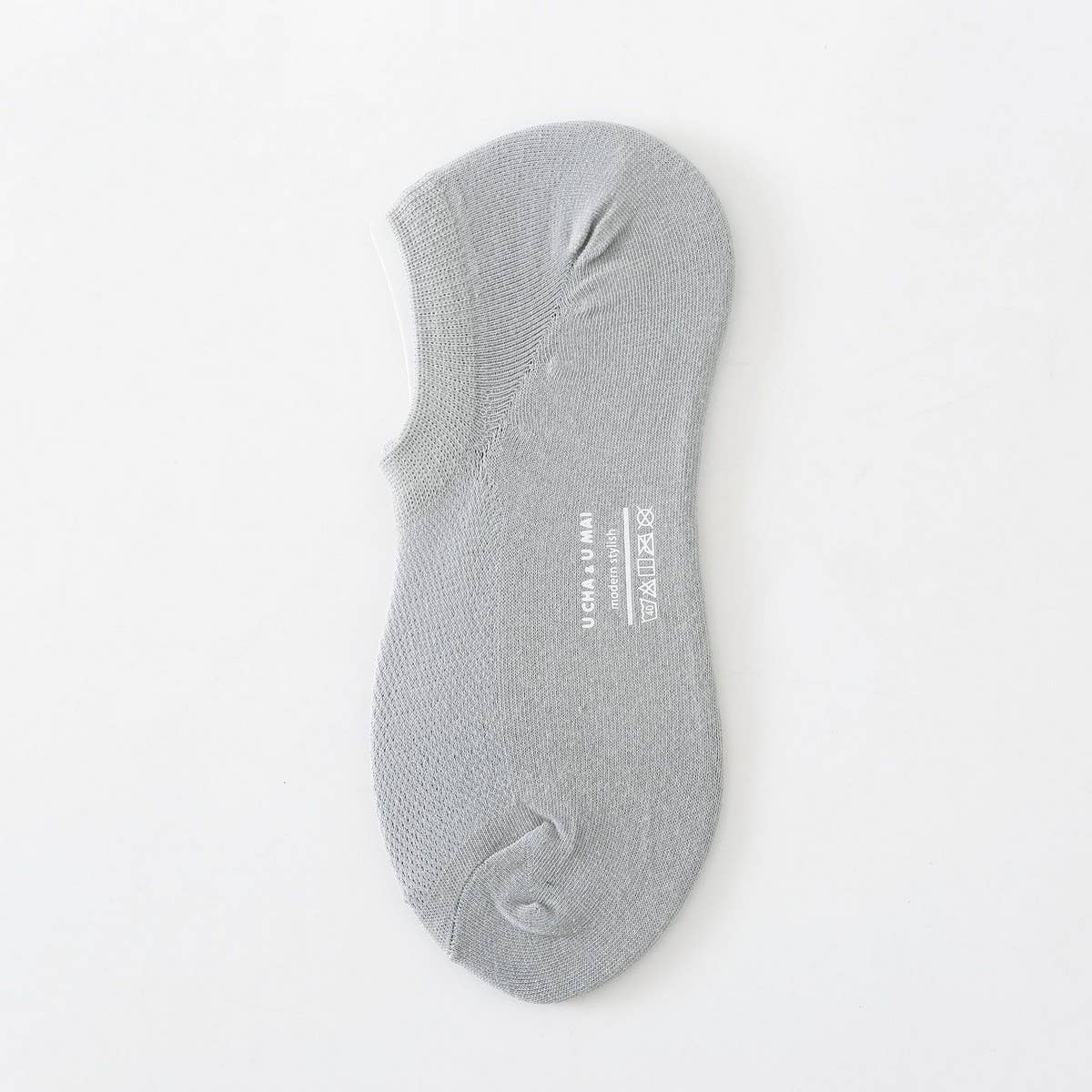 MEN'S SOLID COLOR COTTON MESH INVISIBLE SOCKS