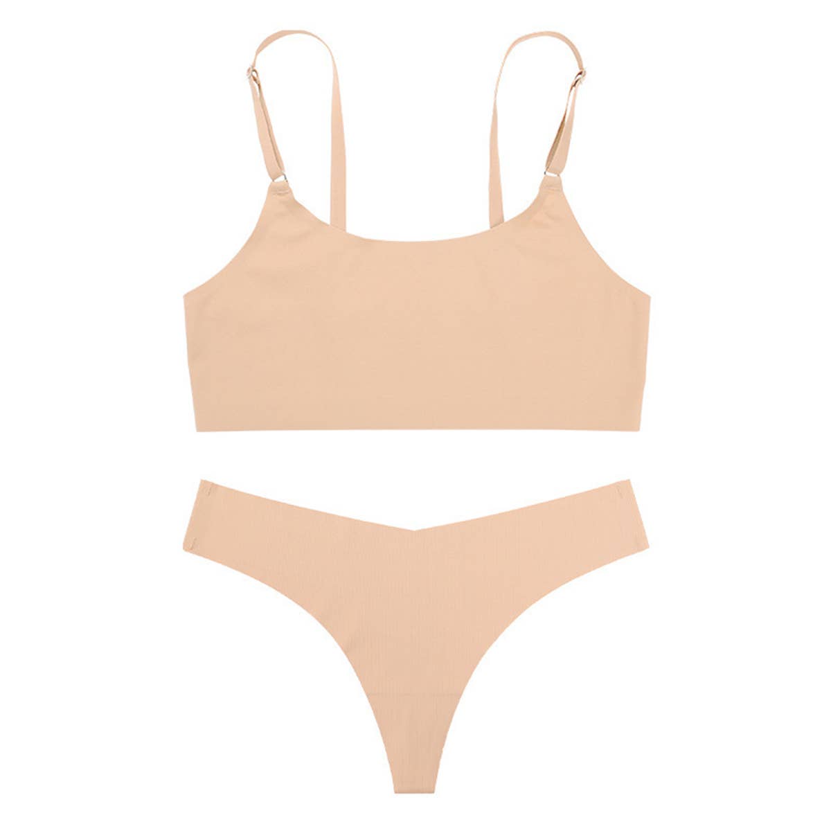 WOMEN PLUS SIZE T-UNDERWEAR BRA SET