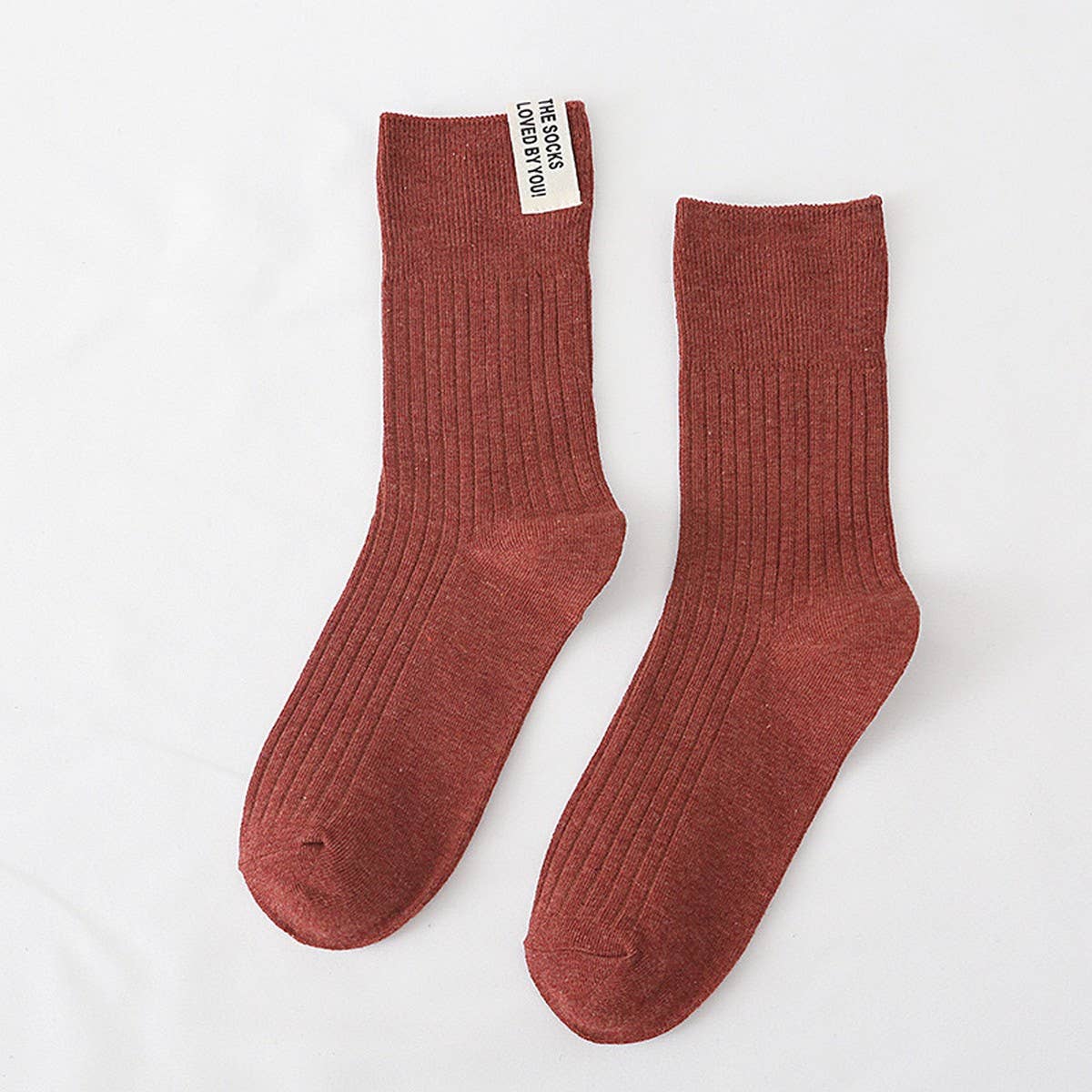 NEW SOLID COLOR CASUAL MATCHING WOMEN'S SOCKS_CWMS0999