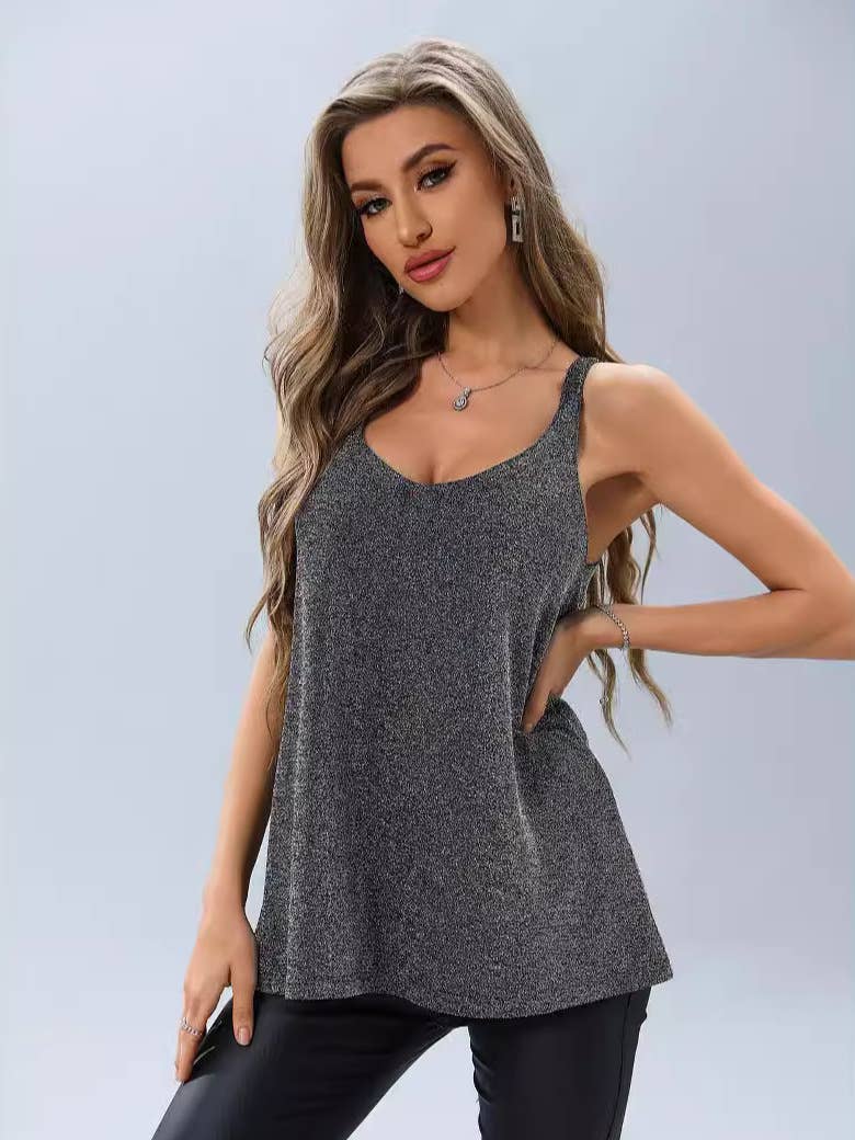 FASHION CASUAL LOOSE MEDIUM LONG SLEEVELESS VEST