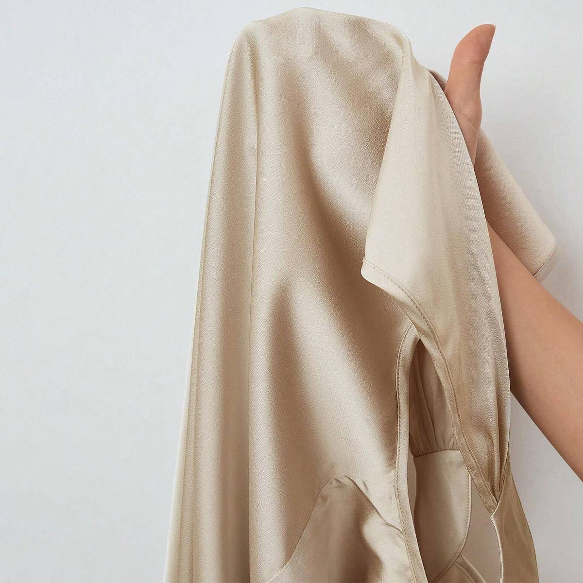 SUSPENDER PAJAMAS ACETATE SATIN SILK PAJAMA DRESS