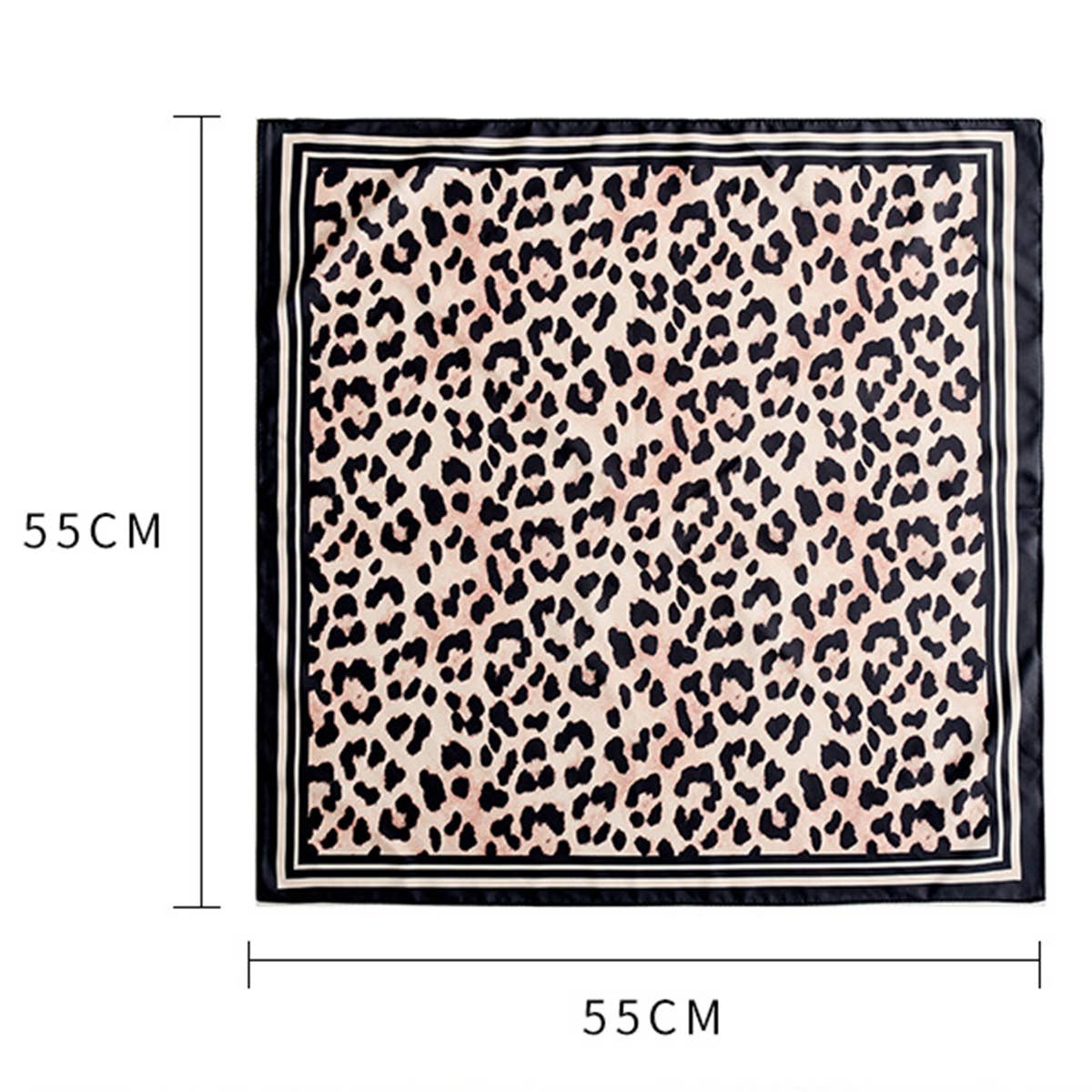 CWASC2397_VINTAGE FASHION SCARF LEOPARD PRINT SMALL SCARF