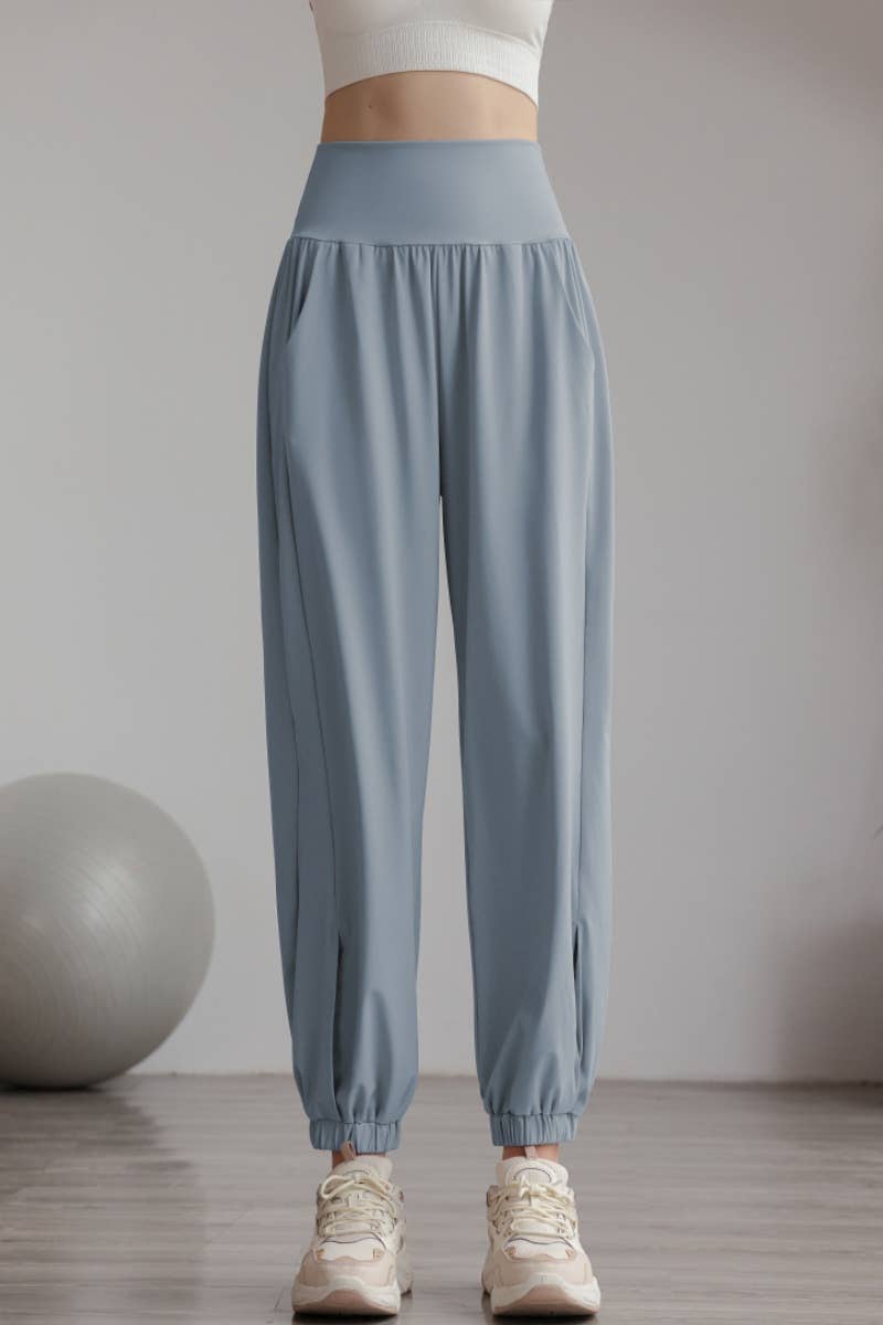 CWBMP0195_FALL CASUAL LOOSE YOGA RUNNING SWEATPANTS