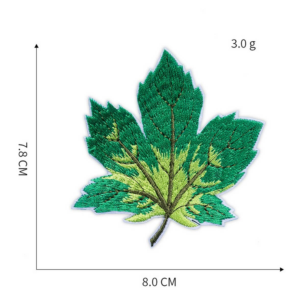 NEW MAPLE LEAF EMBROIDERY CHILDREN'S CLOTH PATCH