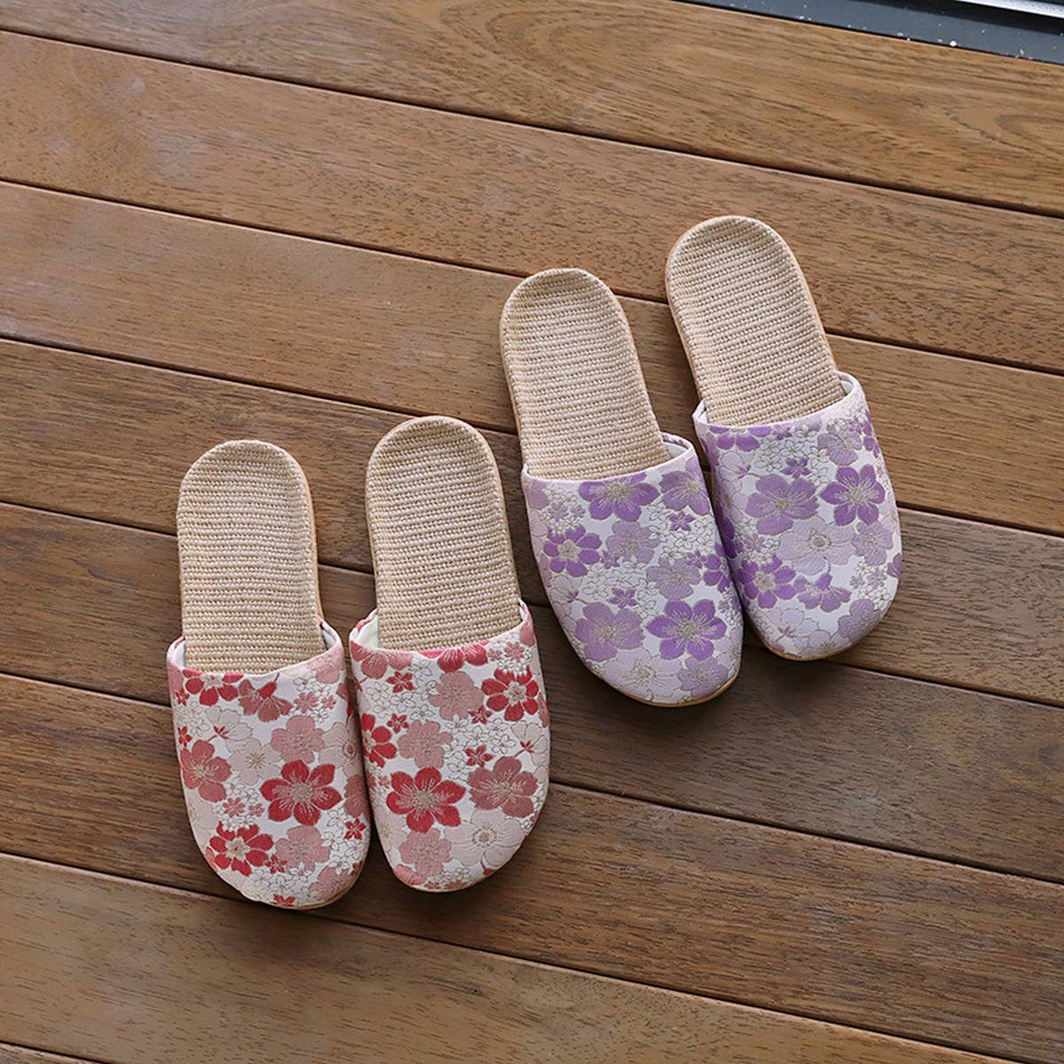Breathable Linen Closed-Toe Home Slippers_CWSHF0178