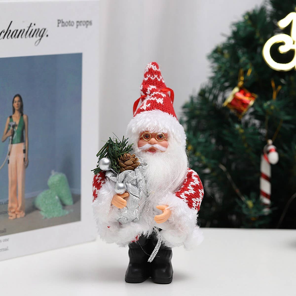 SANTA CLAUS DOLL PENDANT CHRISTMAS DECORATIONS