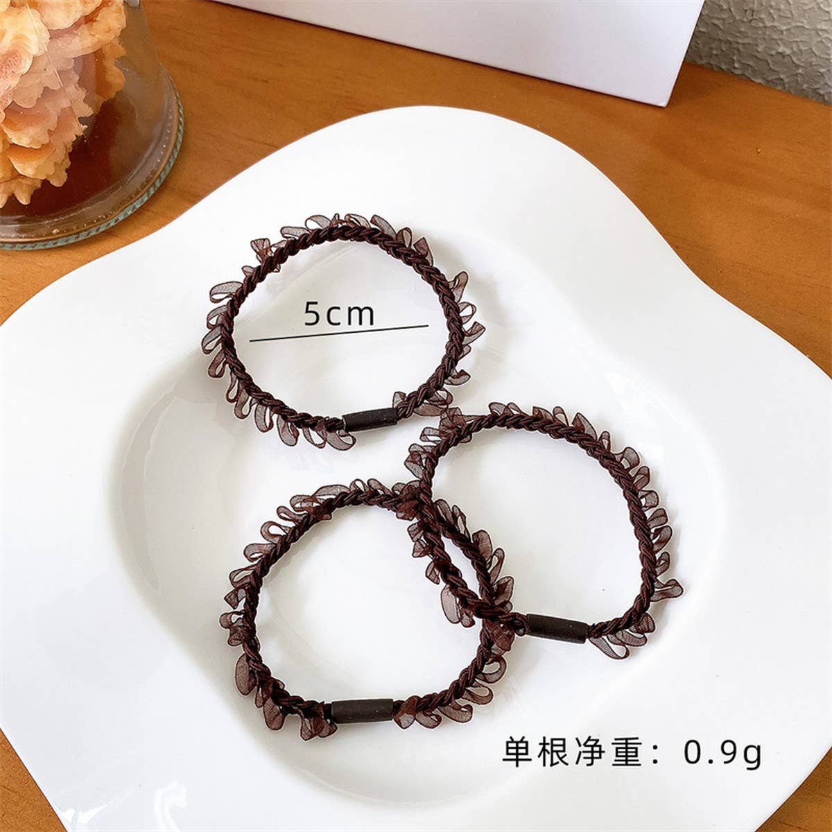 LIGHT LUXURY HAIR TIES 3-PIECE SET_CWAHA1116