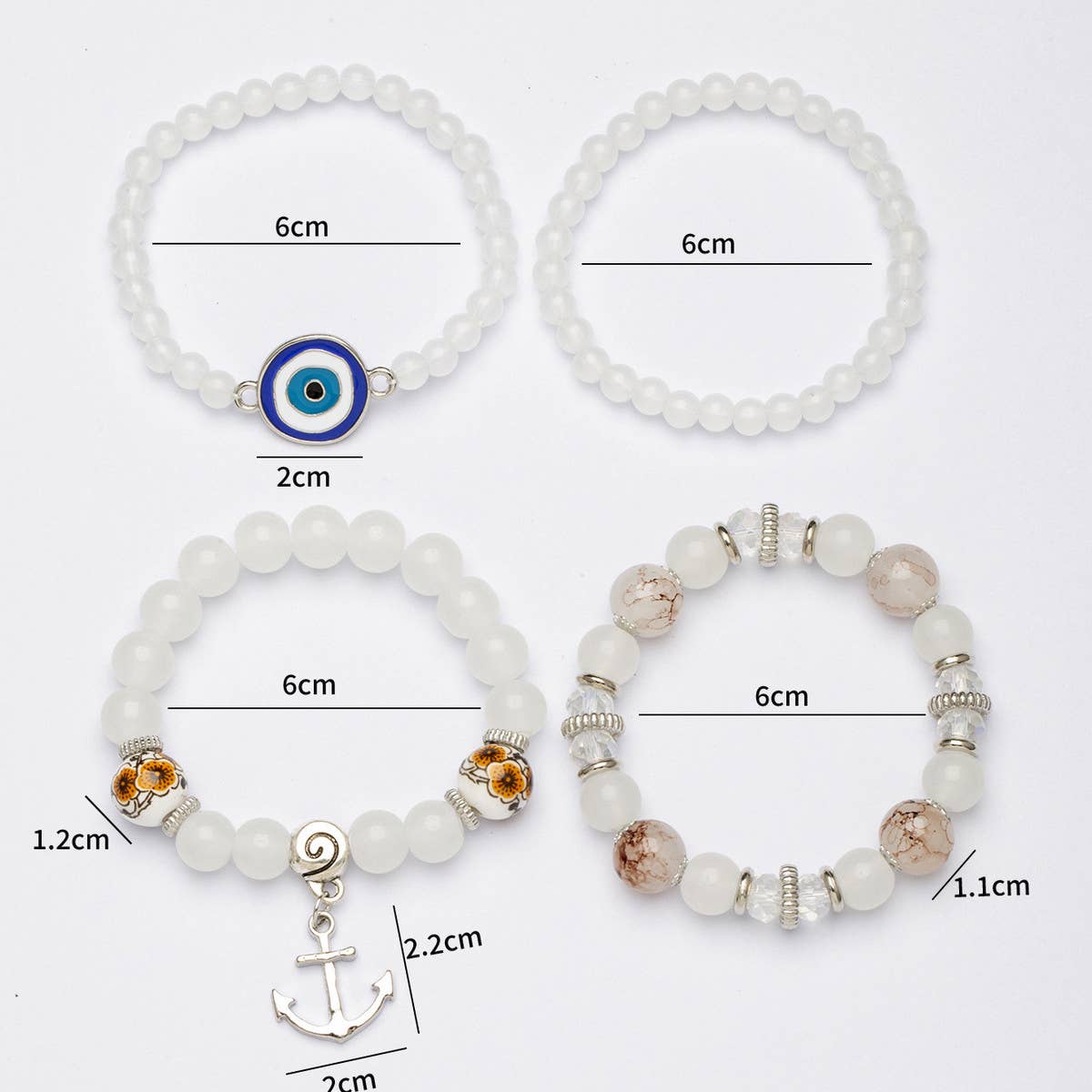 BEADED LAYERED BOHEMIAN BRACELET_CWAHA2480