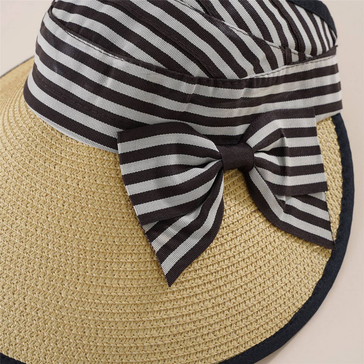 SUMMER VACATION PLAY VISOR STRAW HAT_CWAH1444