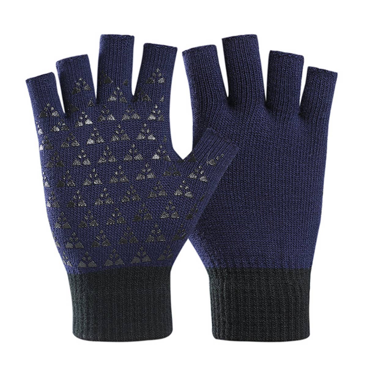 Unisex Fingerless Knit Gloves for Winter Typing_CWAG0525