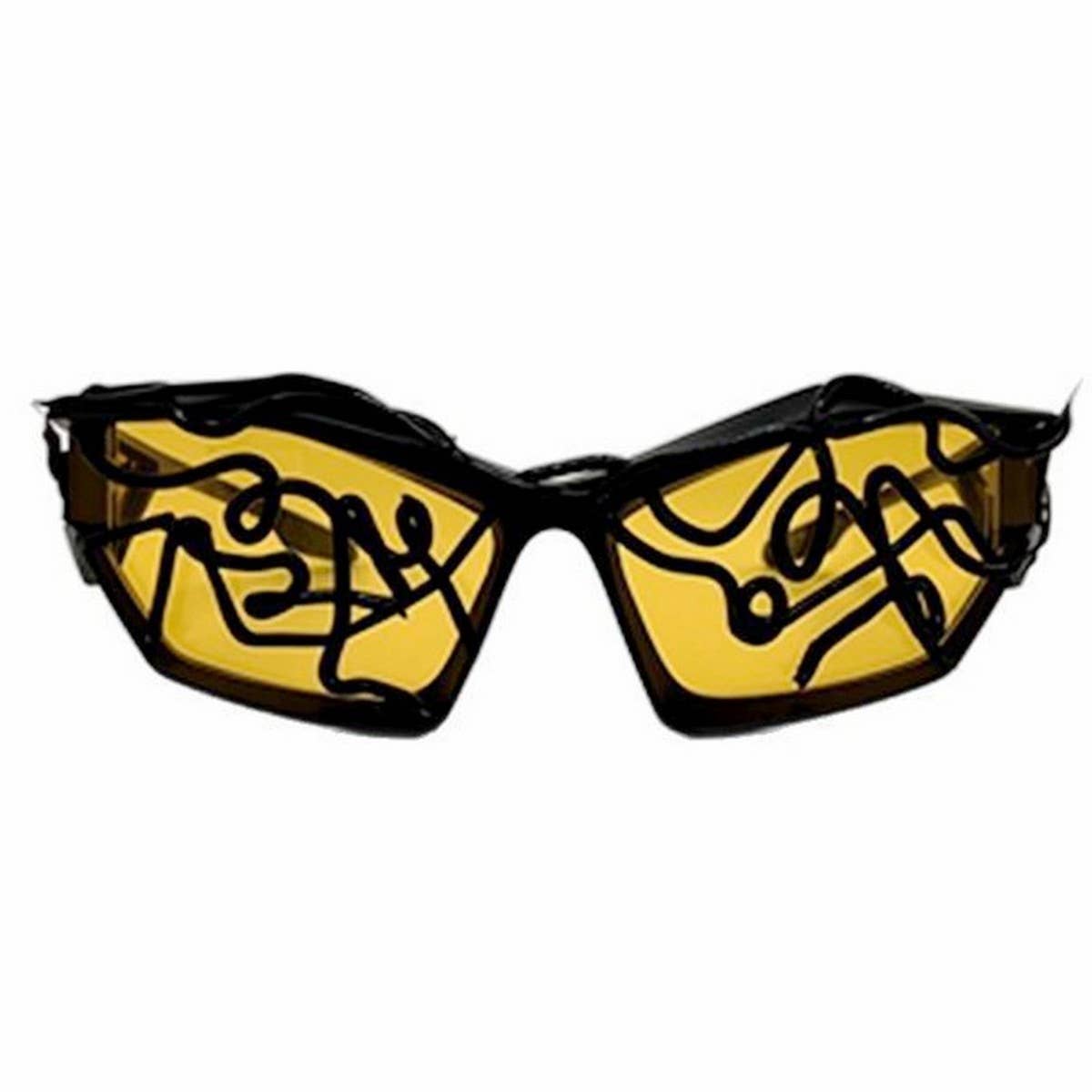 FUTURE TECHNOLOGY SENSE Y2K PUNK SUNGLASSES