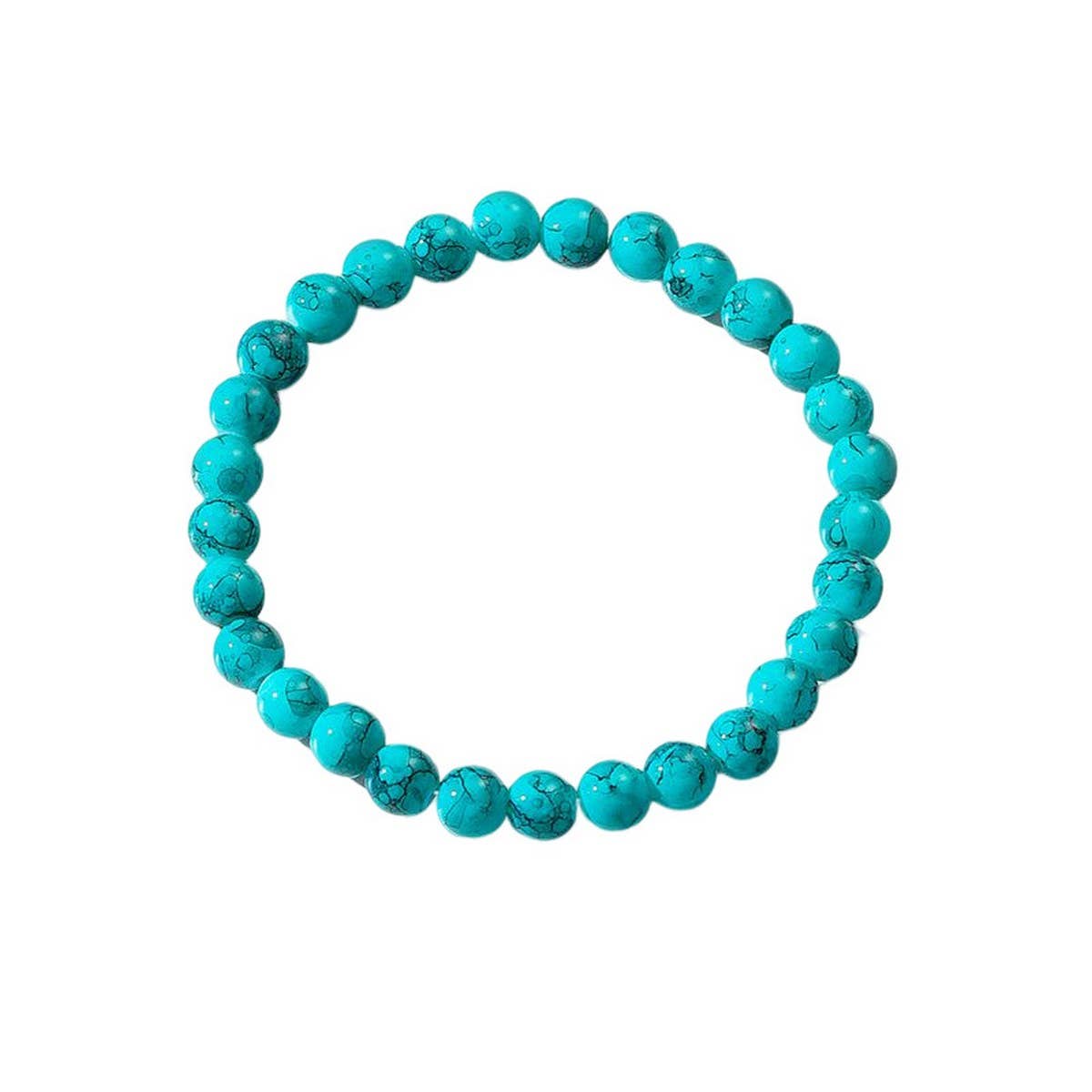 Women's Boho Turquoise Beaded Anklet ? Handmade