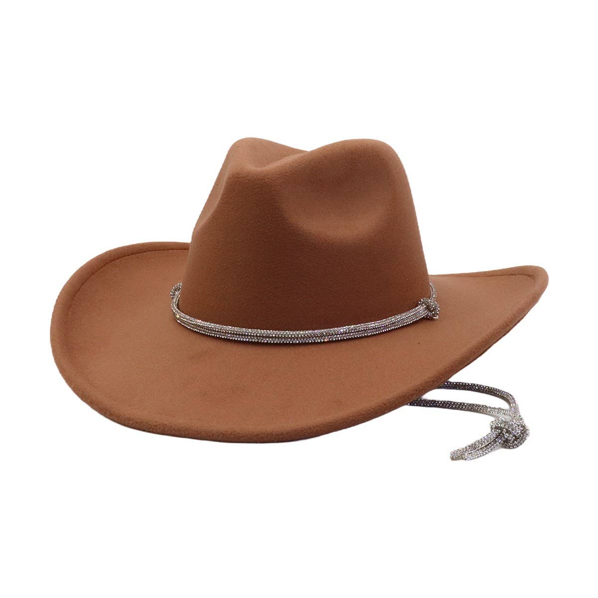 Unisex  Cowboy Fedora Hat Ethnic Style_CWAH04429