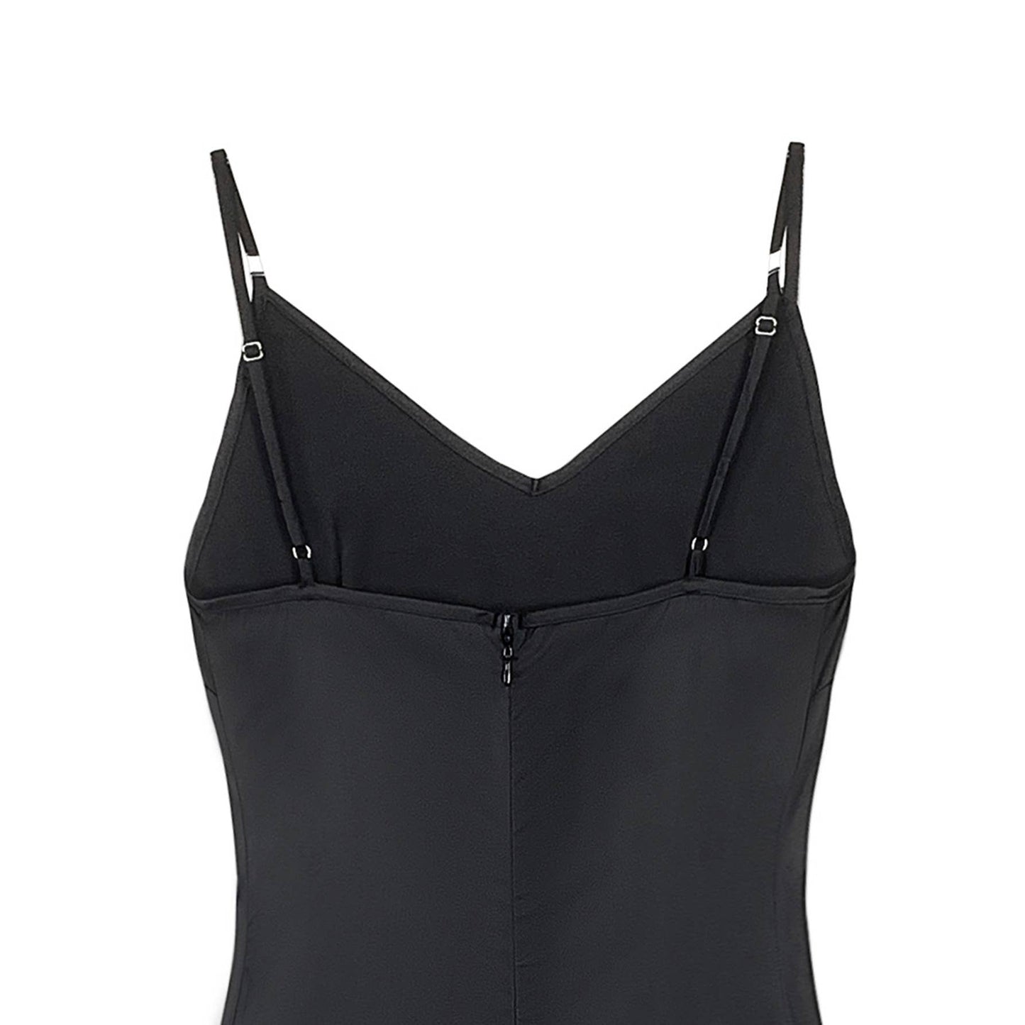 V-NECK SEXY SPICE SIMPLE STRAP DRESS