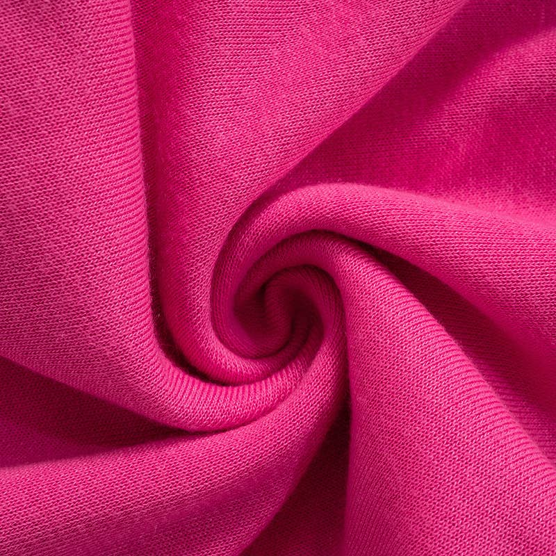 SOLID COLOR LOW-RISE LANTERN WIDE-LEG PANTS