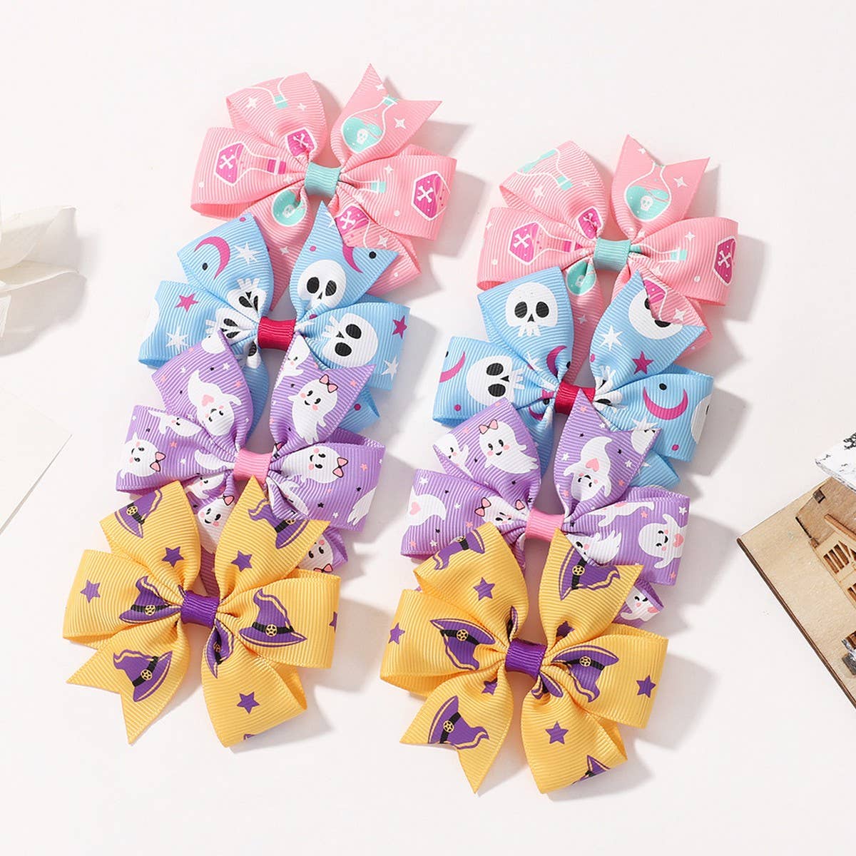 Dark Bat Devil Halloween Hair Clip for Kids