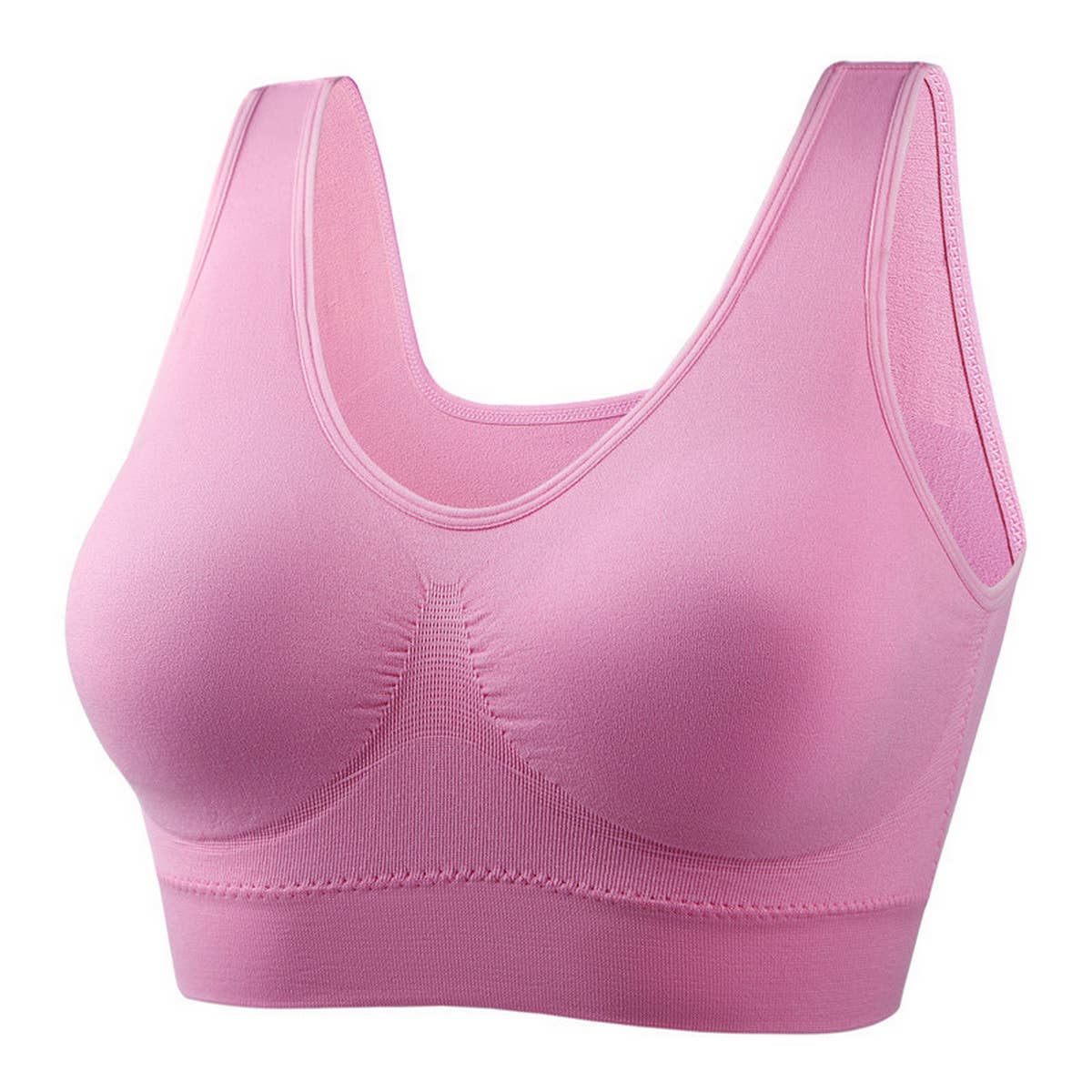 PLUS SIZE ZERO-RESTRICTION SPORTS BRA_CWMU0302