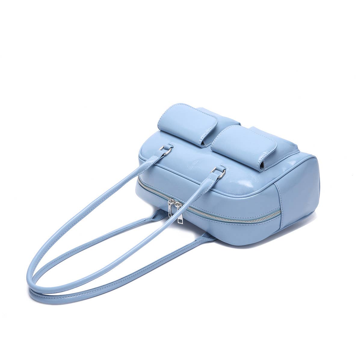 SOLID COLOR VINTAGE SHOULDER HANDBAG_CWAB2599