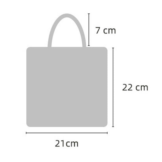 CONTRAST COLOR CORRUGATED SHOULDER BAG HANDBAG_CWAB1536