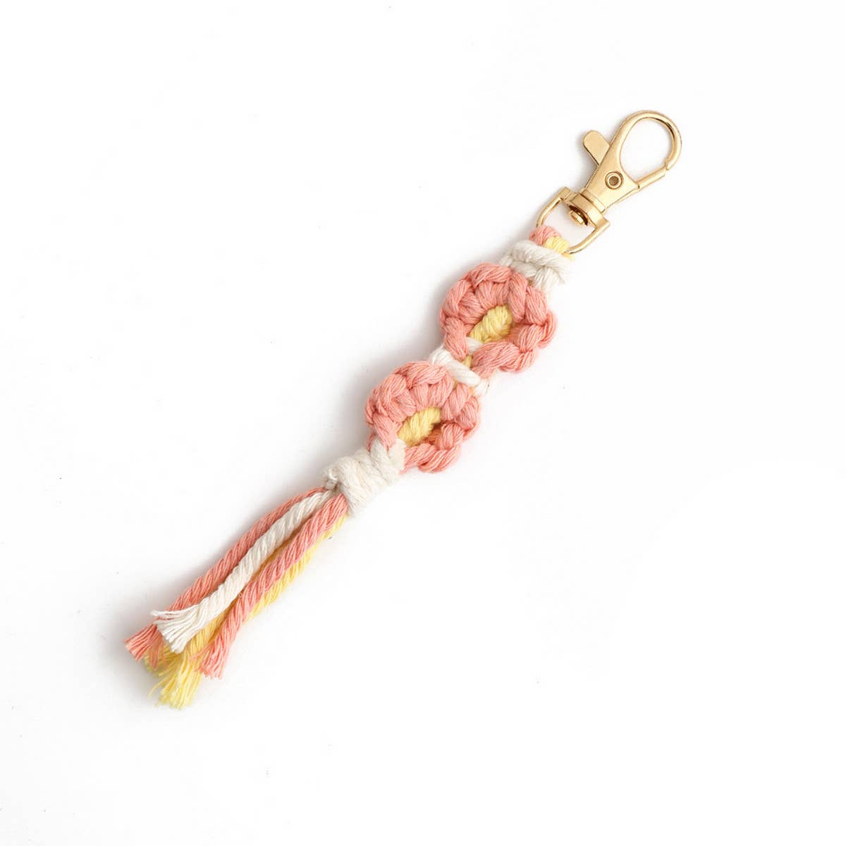 DIY HANDMADE TASSEL WOVEN KEYCHAIN