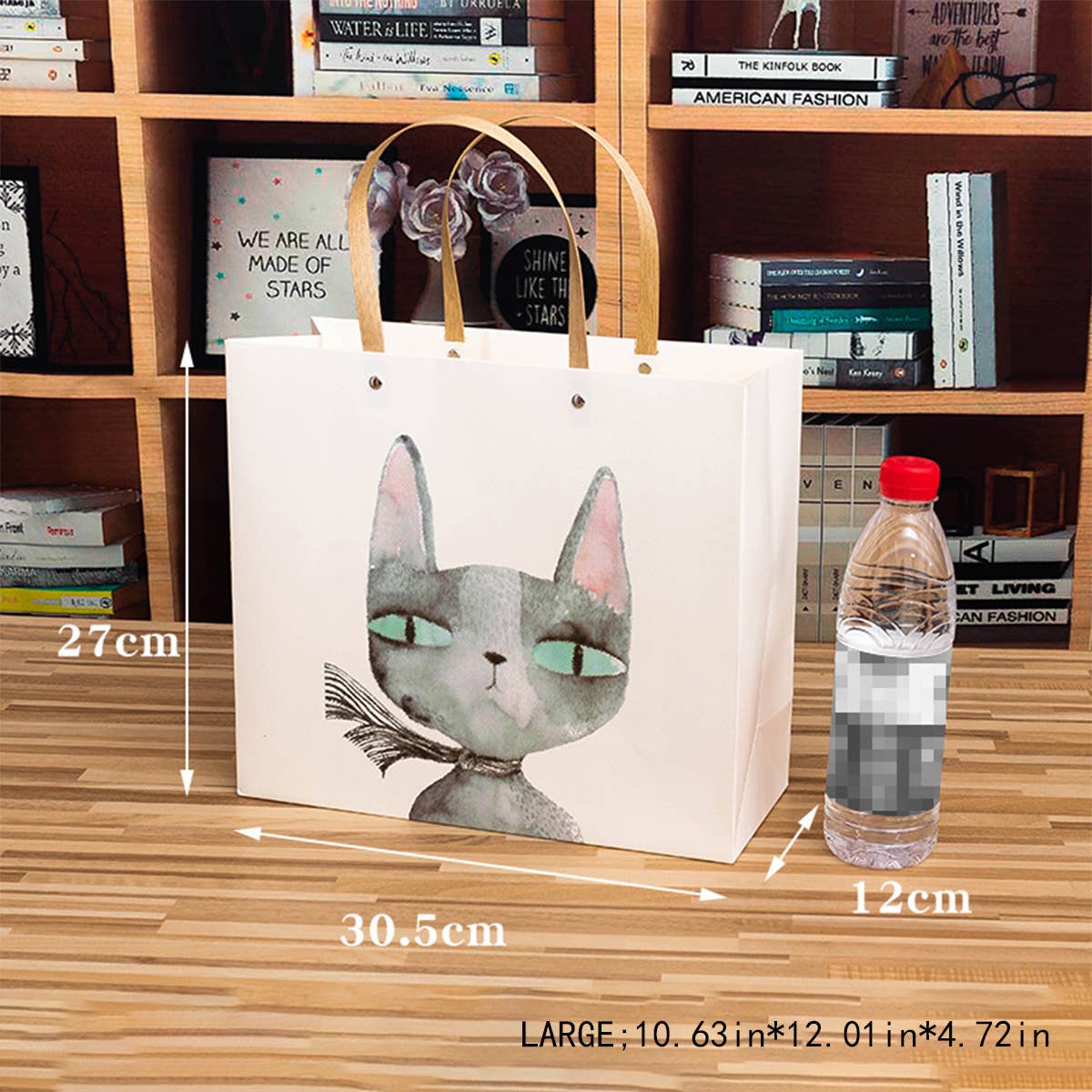INS STYLE SMALL FRESH CAT PAPER HANDBAG GIFT BAG
