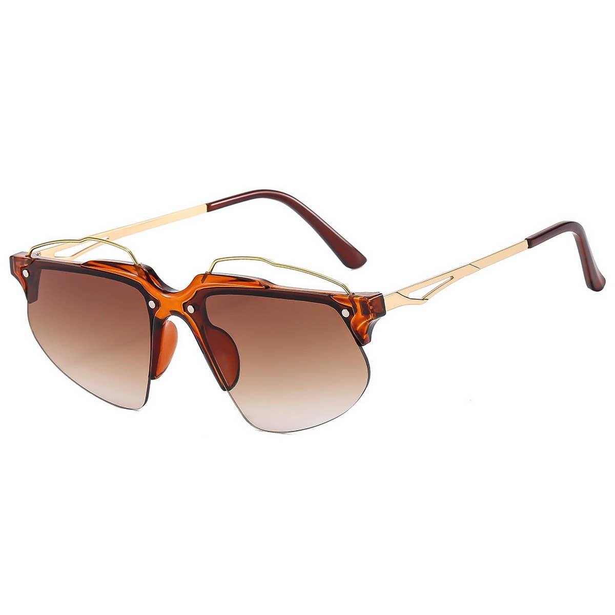 Metal Butterfly Wing Sunglasses for Women