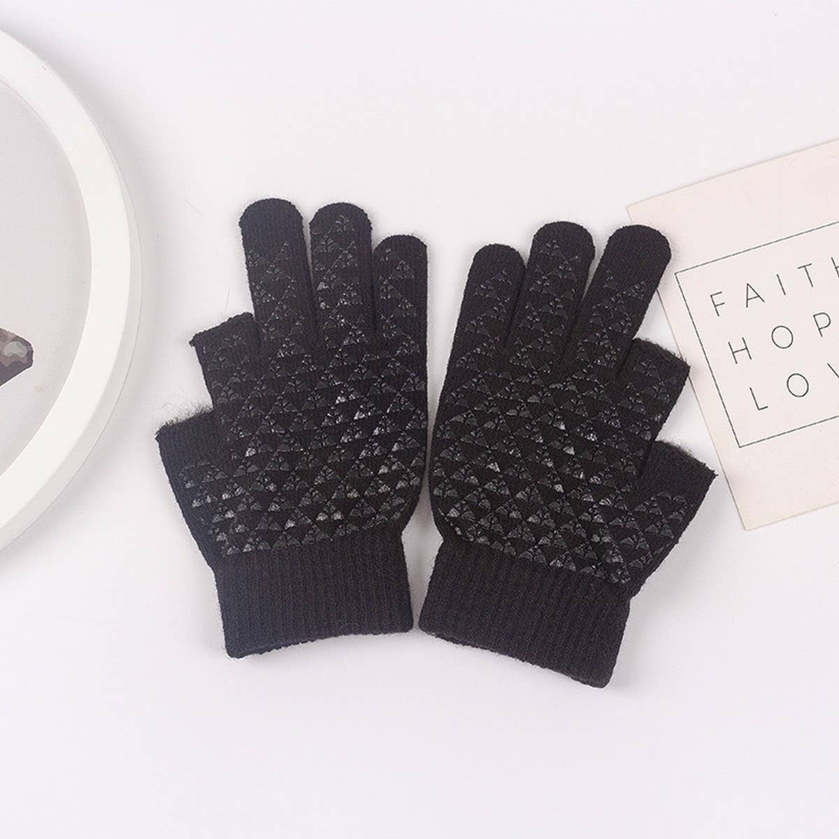 FISHING NON-SLIP TWO-FINGER TOUCH SCREEN GLOVES_CWAG0180