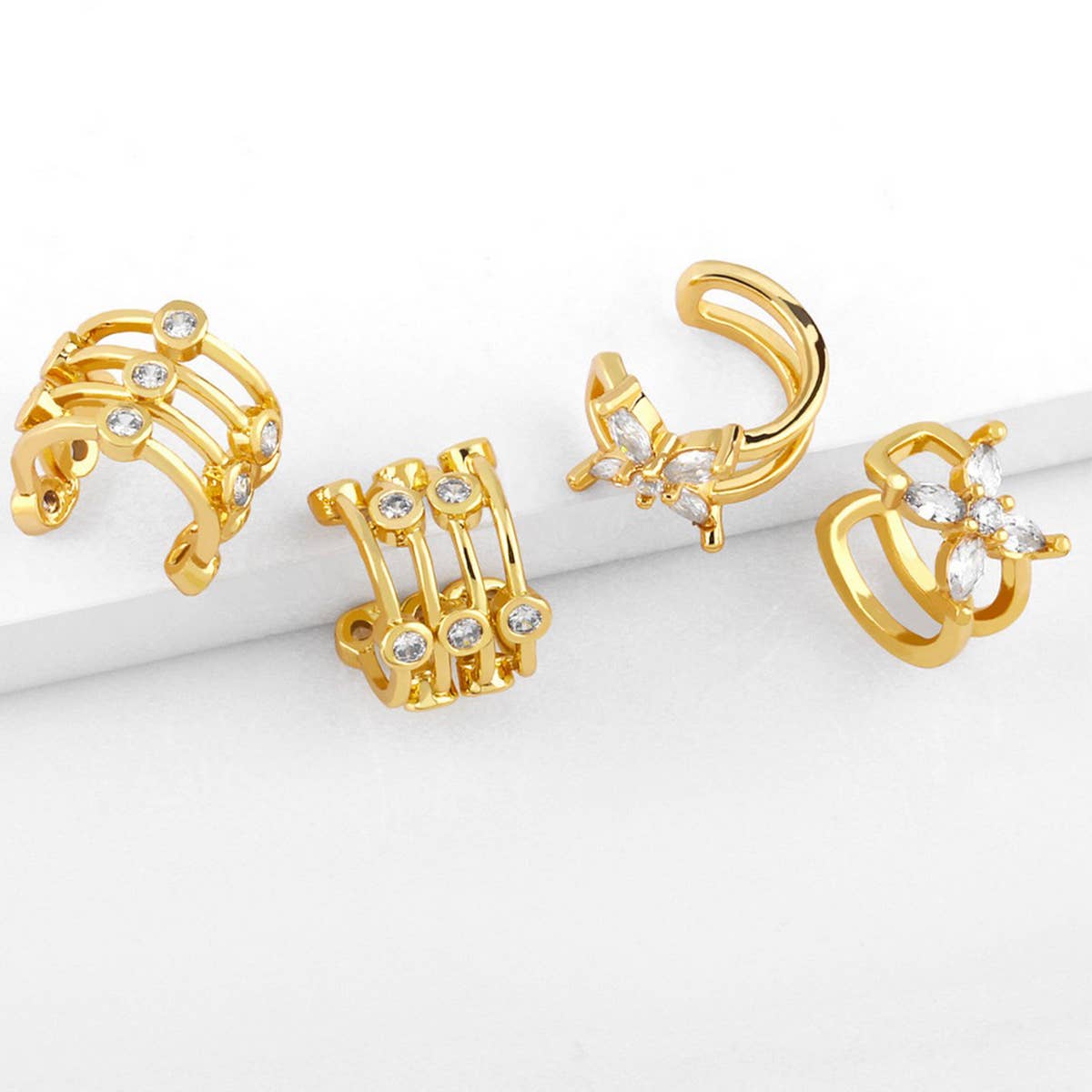 THREE LAYER EAR BONES WITHOUT EAR HOLES