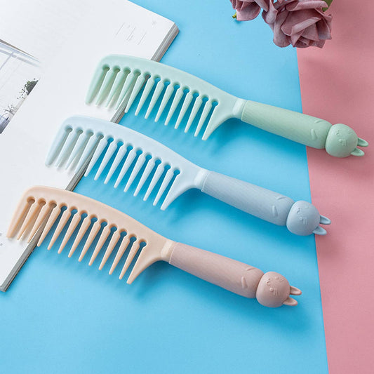 FASHIONABLE LARGE-TOOTH MASSAGE COMB