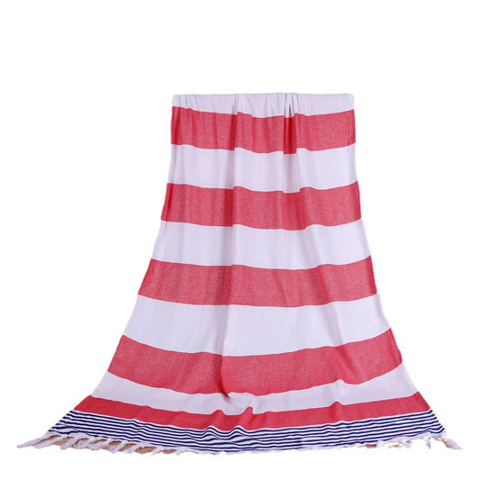 Striped Turkish Beach Towel Absorbent SunProtection_CWMM7666