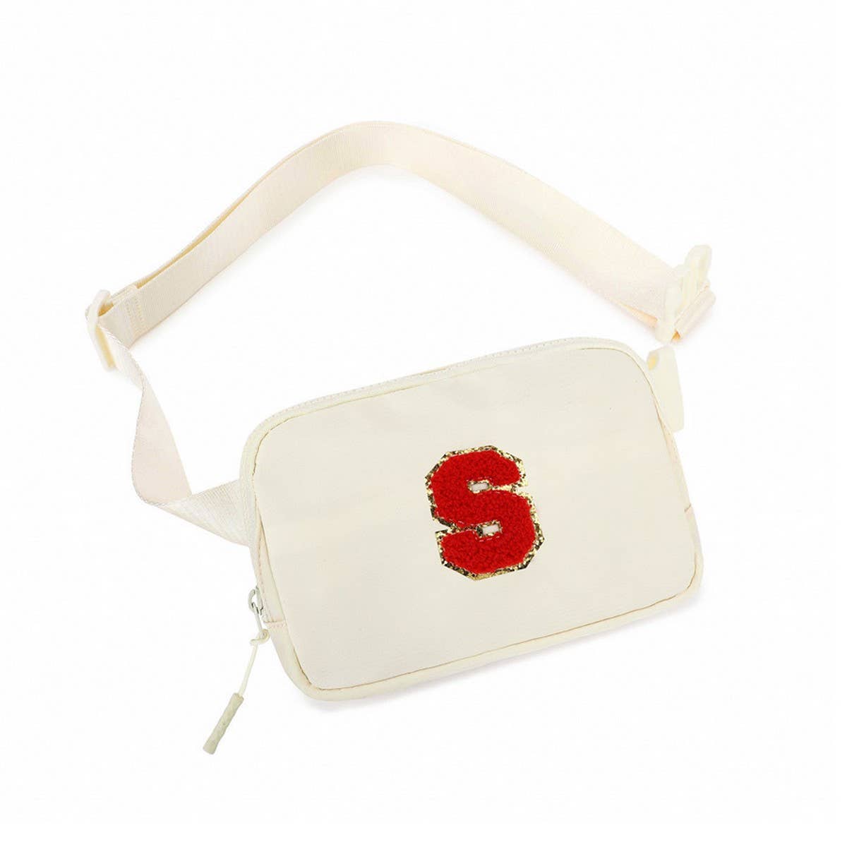 Sporty Fanny Pack??Chenille Letters & Nylon Fabric_CUAB0283