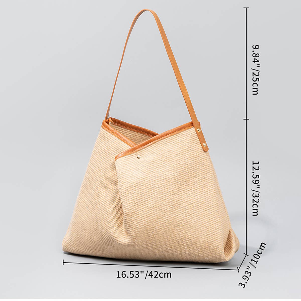 CASUAL LARGE CAPACITY BEACH BAG TOTE BAG_CWAB2001